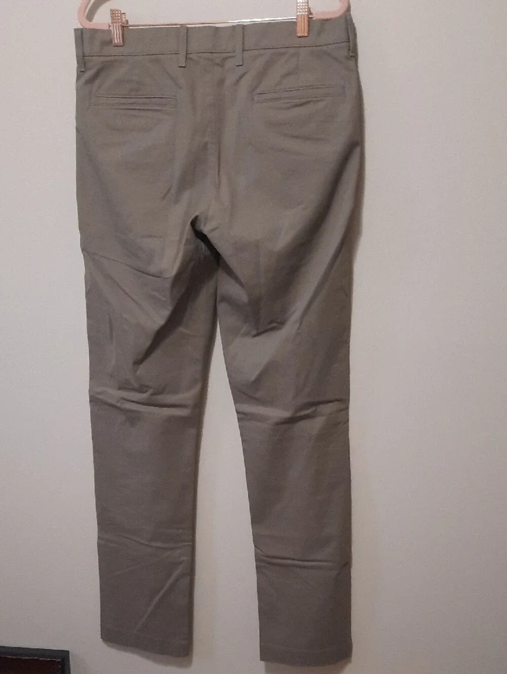 J. Crew Slim Straight Chinos in Light Taupe